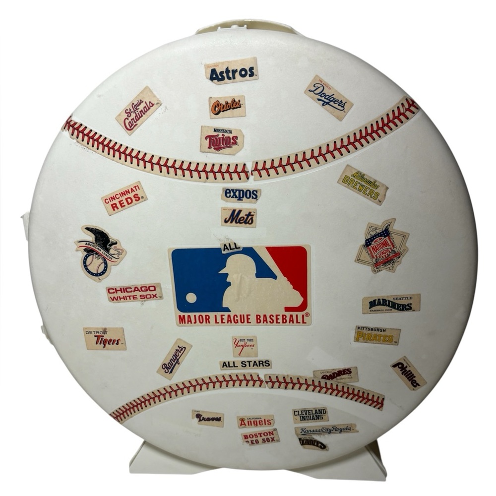 MLB Themed White Storage Box